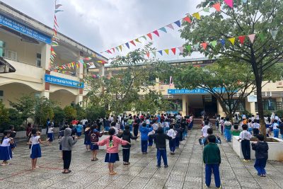 HOẠT ĐỘNG TẬP THỂ DỤC GIỮA GIỜ RA CHƠI – NÂNG CAO SỨC KHỎE, TẠO HỨNG KHỞI CHO HỌC SINH
