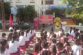 Lễ ra mắt mô hình “Cổng trường An toàn giao thông” tại Trường PTDTBT TH Trà Thanh