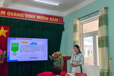 TỔ CHỨC HỘI THI GIÁO VIÊN CHỦ NHIỆM LỚP GIỎI CẤP TRƯỜNG NĂM HỌC 2025-2026
